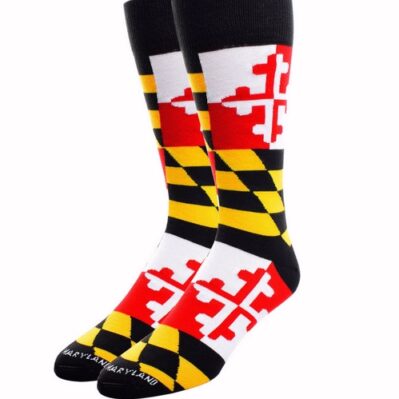 Maryland Flag Dress Socks