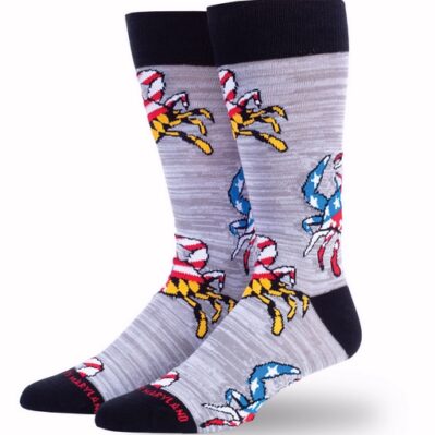 Maryland Ameriland Crab Dress Socks