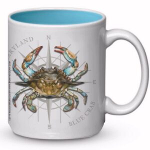 Maryland Blue Crab Coffee Soup Mug