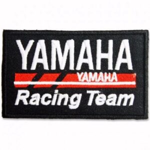 Yamaha Racing Team Embroidered Iron-On Sew-On Patch