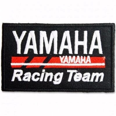 Yamaha Racing Team Embroidered Iron-On Sew-On Patch