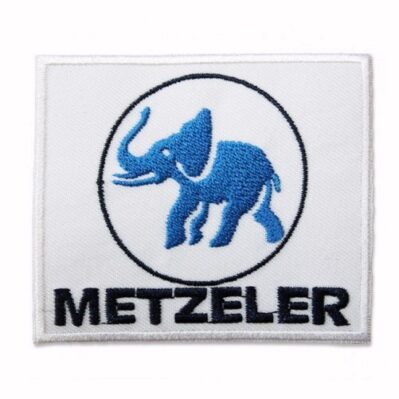 Metzeler Tire Embroidered Iron-On Sew-On Patch