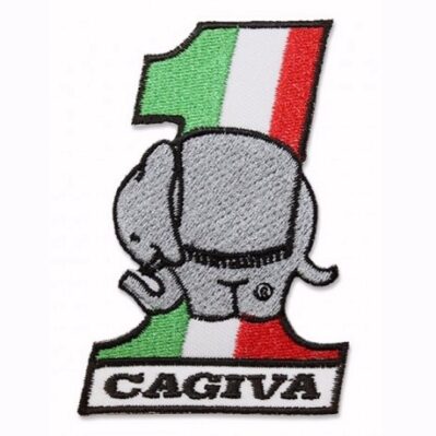 Cagiva Motorcycle Embroidered Iron-On Sew-On Patch