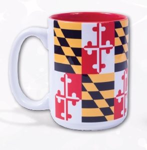 Maryland Flag Coffee Soup Mug