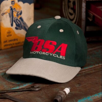 BSA Green Embroidered Cap Hat