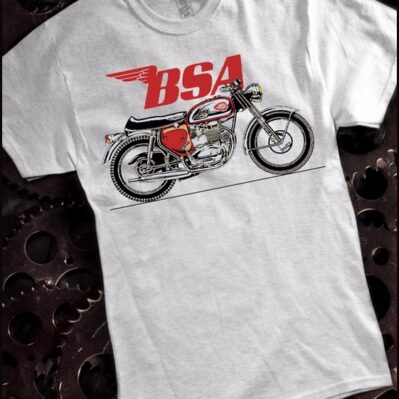 BSA Vintage Gray Short Sleeve T-Shirt