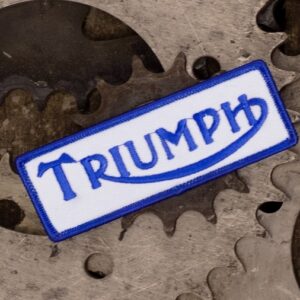 Triumph Logo Embroidered Iron-On Sew-On Patch