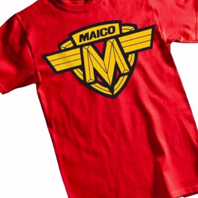 Maico Logo Red Short Sleeve T-Shirt