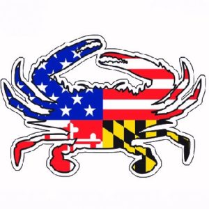Ameriland Crab Sticker