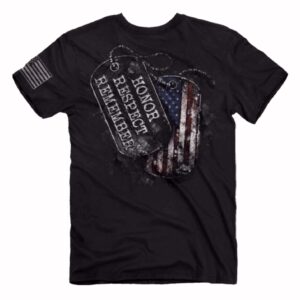 Veteran Honor, Respect, Remember Short Sleeve T-Shirt