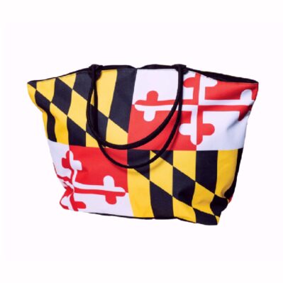 Maryland Flag Large Tote Bag