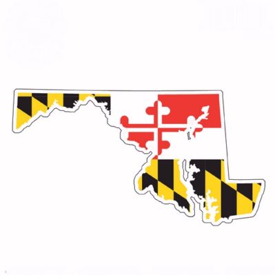 Maryland State Sticker