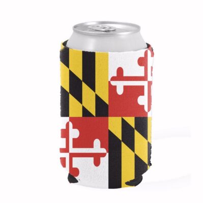 Maryland Flag Insulated Can Holder