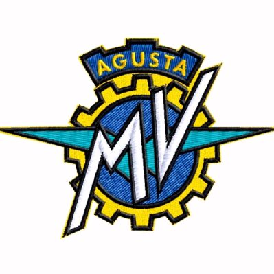 MV Agusta Motorcycle Embroidered Iron-On Sew-On Patch