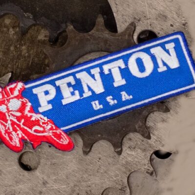 Penton Motorcycle Embroidered Iron-On Sew-On Patch