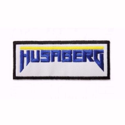 Husaberg Motorcycle Embroidered Iron-On Sew-On Patch