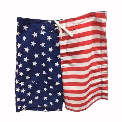 American Flag United States USA U.S.A. Board Walking Shorts Pants
