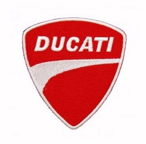 Ducati Vintage Motorcycle Embroidered Iron-On Sew-On Patch