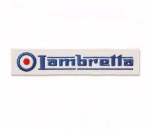 Lambretta Embroidered Iron-On Sew-On Patch