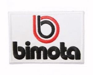 Bimota Embroidered Iron-On Sew-On Patch