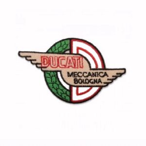 Ducati Meccanica Embroidered Iron-On Sew-On Patch