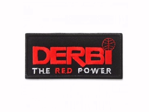 Derbi Motorcycle Embroidered Iron-On Sew-On Patch