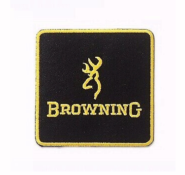 Browning Embroidered Iron-On Sew-On Patch