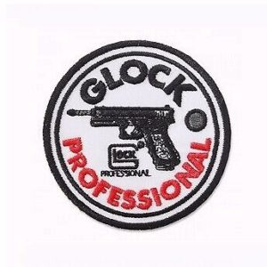 Glock Professional Embroidered Iron-On Sew-On Patch