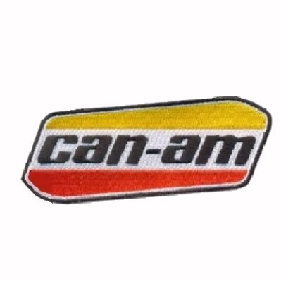 Can-Am Vintage Embroidered Iron-On Sew-On Patch