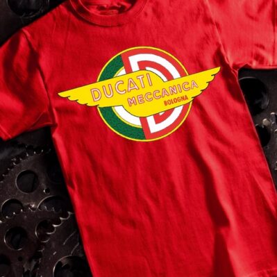 Ducati Meccanica Red Short Sleeve T-Shirt