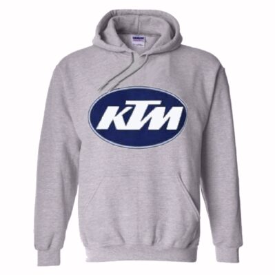 KTM Logo Gray Pullover Hoodie