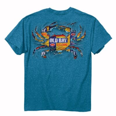 Old Bay Ripped Crab Short Sleeve T-Shirt