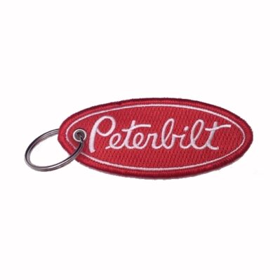 Peterbilt Key Chain Fob Embroidered Key Locator