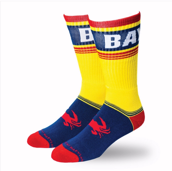Old Bay Crab Crew Socks