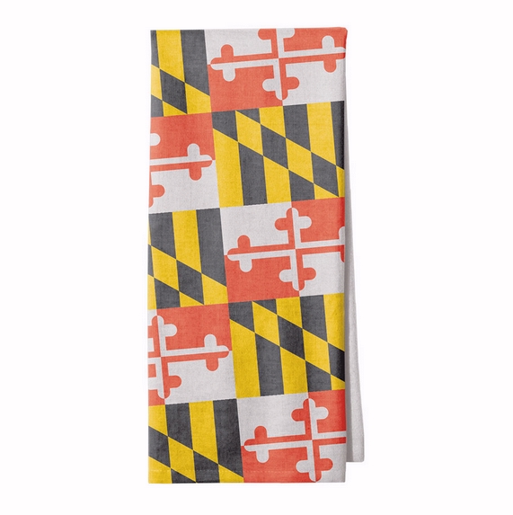 Maryland Flag Kitchen Towel