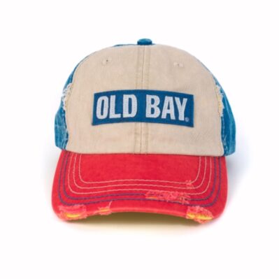 Old Bay Distressed Logo Cap Hat