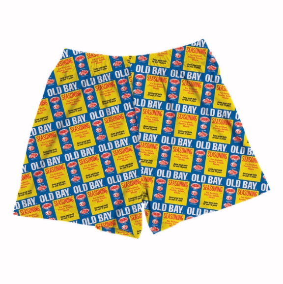 Old Bay Can Pattern Boxer Shorts