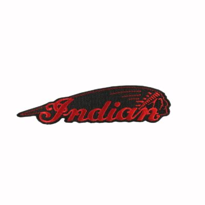 Indian Chieftain Motorcycle Embroidered Iron-On Sew-On Patch