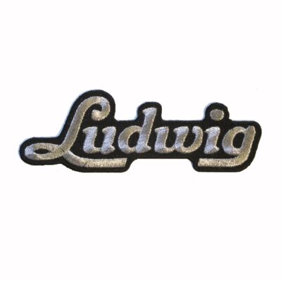 Ludwig Embroidered Iron-On Sew-On Patch