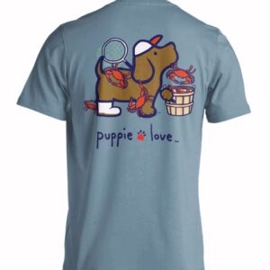 Puppie Love Dog Crab Pup Short Sleeve T-Shirt