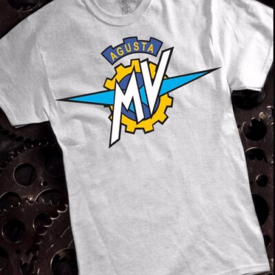 MV Agusta Logo Grey Short Sleeve T-Shirt