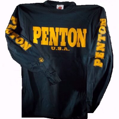 Penton Logo Forest Green Jersey Long Sleeve T-Shirt