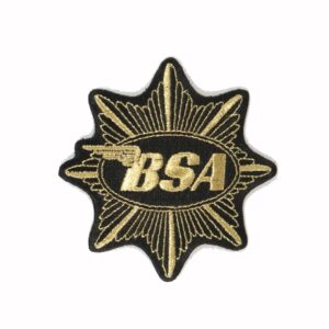 BSA Gold Star Vintage Embroidered Iron-On Sew-On Patch