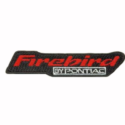Pontiac Firebird Embroidered Iron-On Sew-On Patch