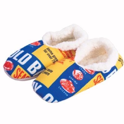 Old Bay Can Logo Slippers