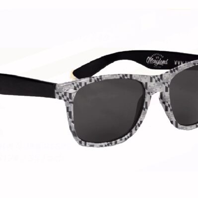 Maryland Flag Monotone Sunglasses