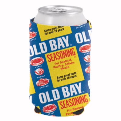 Old Bay Pattern Insulated Can Holder