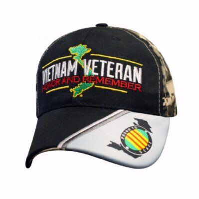 Vietnam Veteran Honor and Remember Digi Camo Cap Hat