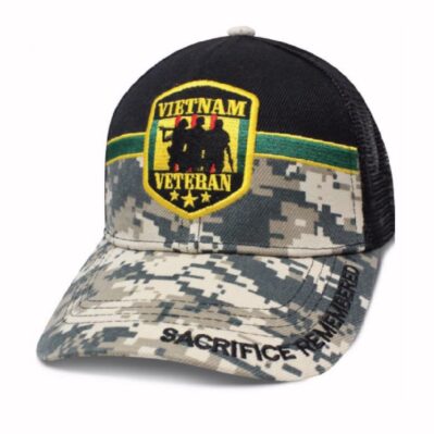 Vietnam Veteran Medal of Honor Digi Camo Mesh Cap Hat