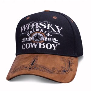 Whisky Drinkin' Cowboy Cap Hat